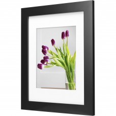 Mainstays Museum 11" x 14" Matted to 8" x 10" Picture Frame, Black   550417261